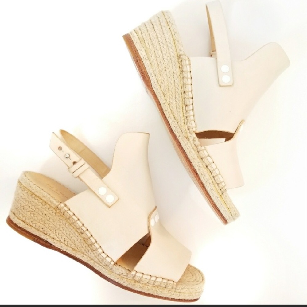 Rag & Bone Sayre espadrille wedges Size 10